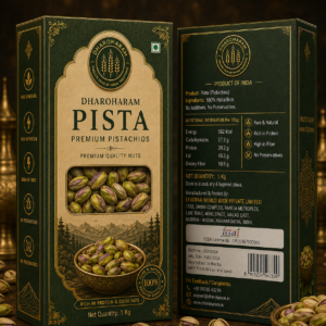 dharoharam premium green pistachios 1kg