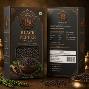 dharoharam premium black pepper 100g